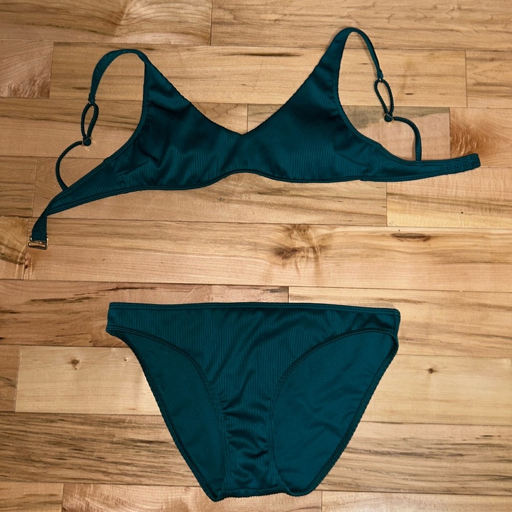 Hollister bikini dark green